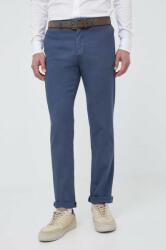 Tommy Hilfiger pantaloni barbati, culoarea albastru marin, drept PPYX-SPM0AJ_55X