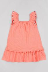 Zippy rochie fete culoarea portocaliu, mini, evazati PPYX-SUG0G2_32X