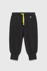 Sisley pantaloni de trening pentru copii culoarea negru, modelator PPYX-SPG02B_99X
