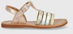 Pom D'api sandale din piele pentru copii culoarea roz PPYX-OBG19R_03X