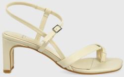 Vagabond Shoemakers sandale de piele Luisa culoarea bej PPYY-OBD0H2_02X