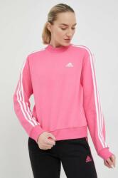 Adidas bluza Femei, culoarea roz, neted PPYX-BLD0CW_30X