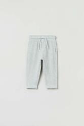 OVS pantaloni de trening pentru copii culoarea gri, neted PPYX-SPB01Y_90X