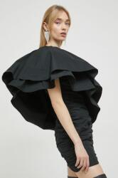 Rotate rochie culoarea negru, mini, mulata PPYX-SUD146_99X