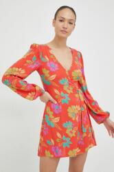 Billabong rochie culoarea rosu, mini, drept PPYX-SUD19C_33X