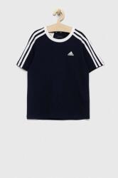 Adidas tricou de bumbac pentru copii G 3S BF culoarea albastru marin PPYX-TSG01B_59X