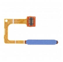 Motorola One 5G ujjlenyomat érzékelős flex kábel, átvezető fólia, kék (gyári)
