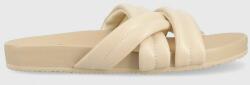 Billabong papuci femei, culoarea bej, cu platforma PPYX-KLD07A_08X