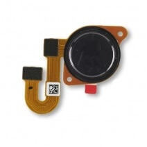 Motorola One 5G Ace ujjlenyomat érzékelős flex kábel, átvezető fólia, fekete (gyári)