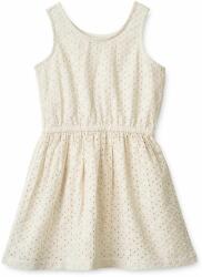 Liewood rochie din bumbac pentru copii culoarea bej, mini, evazati PPYX-SUG0C0_02X