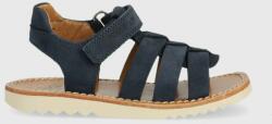 Pom D'api sandale din piele intoarsa pentru copii culoarea albastru marin PPYX-OBK116_59X