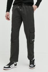 Sixth June pantaloni barbati, culoarea gri, drept PPYX-SPM0LO_90Y