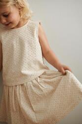 Liewood fusta din bumbac pentru copii Padua culoarea bej, mini, evazati PPYX-SDG021_02X