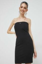 Tommy Hilfiger rochie culoarea negru, mini, mulata PPYX-SUD1R7_99X