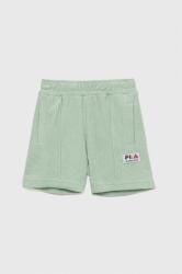 Fila pantaloni scurți din bumbac pentru copii culoarea verde, cu imprimeu, talie reglabila PPYX-SZK001_70X