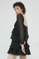 Abercrombie & Fitch rochie culoarea negru, mini, evazată PPYX-SUD0N8_99X (KI159.3011.900)