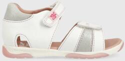Garvalin sandale din piele pentru copii culoarea alb PPYX-OBG10Z_00X