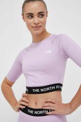 The North Face tricou de antrenament culoarea violet PPYX-TSD0RO_48X