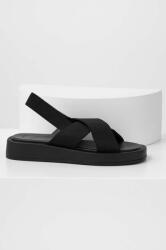 Answear Lab sandale femei, culoarea negru, cu platforma BPYX-OBD03Y_99X
