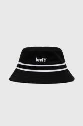 Levi's pălărie din bumbac culoarea negru, bumbac D6627.0002-59 PPYY-CAU00N_99X
