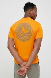 Marmot tricou barbati, culoarea portocaliu, cu imprimeu PPYX-TSM1B4_22X