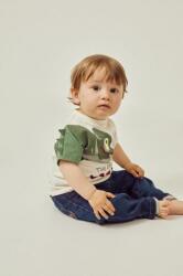 Zippy tricou de bumbac pentru copii culoarea bej, cu imprimeu PPYX-TSB0KZ_01X