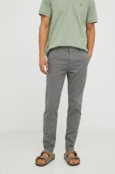 Levi's pantaloni barbati, culoarea gri, cu fason chinos 9BYY-SPM08L_90X