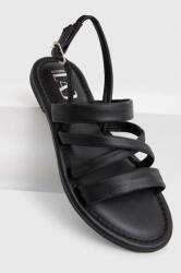 Answear Lab sandale de piele femei, culoarea negru BPYX-OBD01P_99X