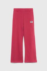 Fila pantaloni de trening pentru copii culoarea roz, neted PPYX-SPG00D_42X