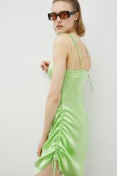 Résumé Résumé rochie culoarea verde, mini, drept PPYX-SUD264_71X