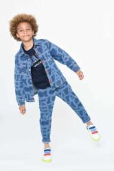 Marc Jacobs geaca de blugi pentru copii culoarea gri PPYX-KUB039_09X