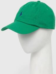 Ralph Lauren șapcă de baseball din bumbac culoarea verde, cu imprimeu 710667709 PPYX-CAM020_76X