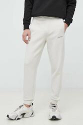 Calvin Klein pantaloni de trening barbati, culoarea bej, neted PPYX-SPM00W_01X