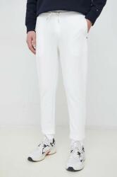 Tommy Hilfiger pantaloni de trening culoarea alb, neted PPYX-SPM0AD_00X