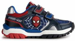 GEOX sneakers pentru copii x Marvel culoarea albastru marin PPYX-OBB02R_59X