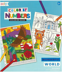 Ooly Carte de colorat pe numere - Lumea minunata (118-277)