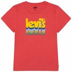 Levi's tricou de bumbac pentru copii culoarea rosu, cu imprimeu PPYX-TSK04G_33X