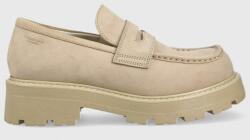 Vagabond Shoemakers mocasini din piele intoarsa COSMO 2.0 femei, culoarea bej, cu platforma, 5049.550. 07 PPYX-OBD0E4_12X