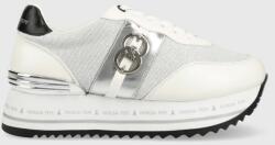Patrizia Pepe sneakers pentru copii culoarea argintiu PPYX-OBG15R_09Y