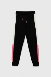 OVS pantaloni de trening pentru copii culoarea negru, modelator PPYX-SPG016_99X