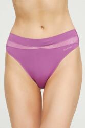 Calvin Klein Underwear tanga culoarea violet PPYX-BID1NL_44X
