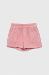 Gap pantaloni scurti din denim pentru copii culoarea roz, neted PPYX-SZG069_30X