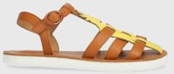 Camper sandale din piele pentru copii culoarea maro PPYX-OBG0HK_82X