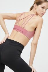 adidas Performance sutien yoga CoreFlow culoarea roz, neted PPYX-BID05C_30X