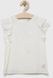 Birba Trybeyond bluza de bumbac pentru copii culoarea alb, neted PPYX-BDG026_00X