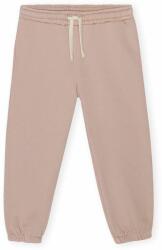 Konges Sløjd pantaloni de trening pentru copii culoarea roz, neted PPYX-SPG04H_39X