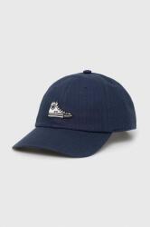 Converse șapcă de baseball din bumbac culoarea albastru marin, cu imprimeu PPYX-CAU0H5_59X