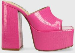 Steve Madden papuci Trixie femei, culoarea roz, cu toc drept, SM11002169 PPYX-KLD0FJ_43X