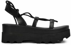 Altercore sandale Sue femei, culoarea negru, cu platforma 99KK-OBD0BF_99X