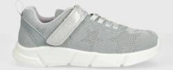 GEOX sneakers pentru copii culoarea argintiu PPYX-OBG0I6_SLV
